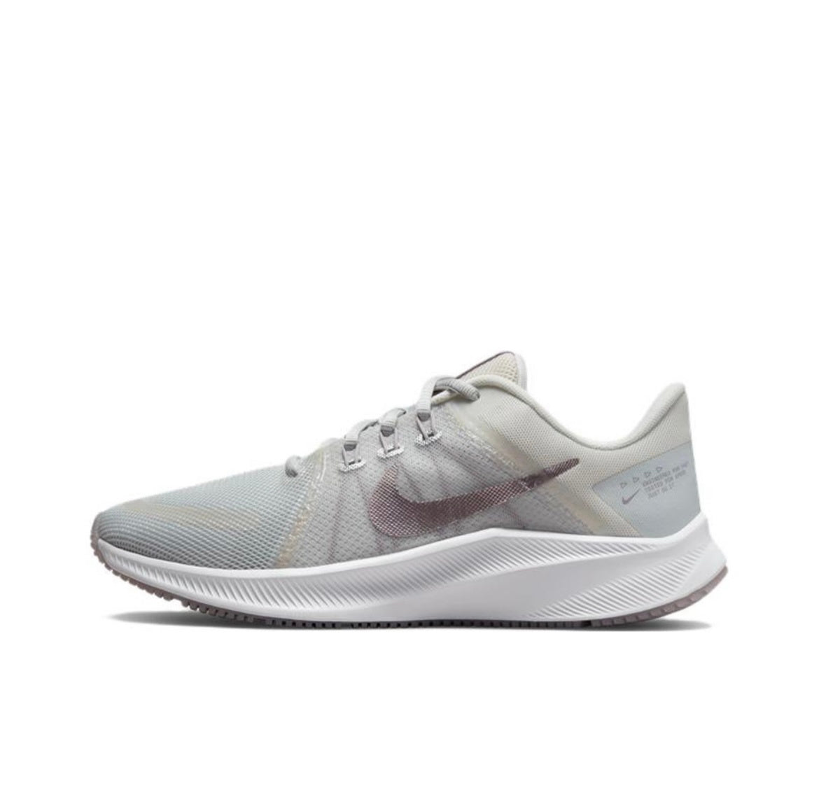 Nike Quest 4 PRM Running Shoes Light Gray Purple DA8723-011
