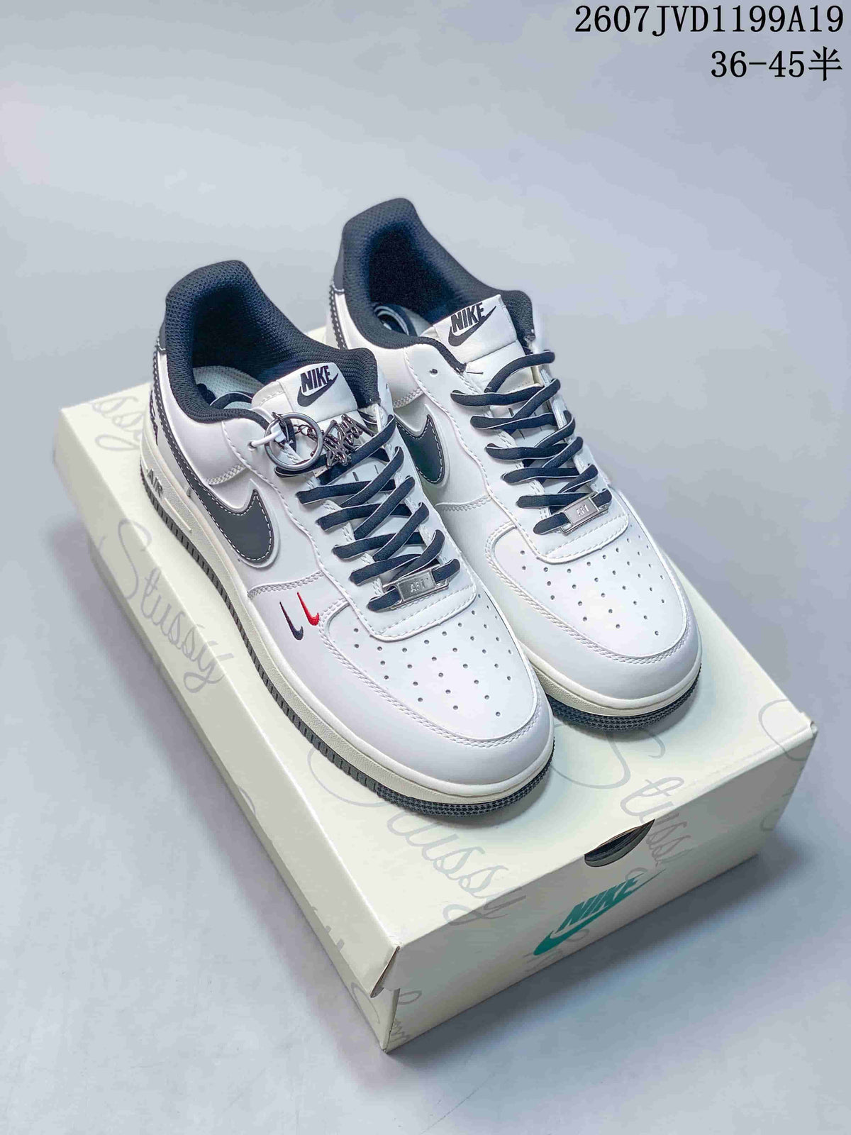 Nike Air Force 1 Low White Black 2607JVD1199A19