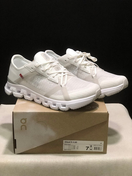 On Cloud X 4 AD White Sneakers