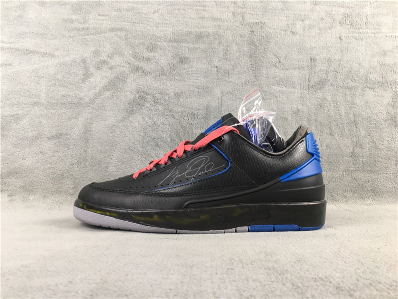 Nike Air Jordan 2 Retro Low SP Black Blue Sneakers