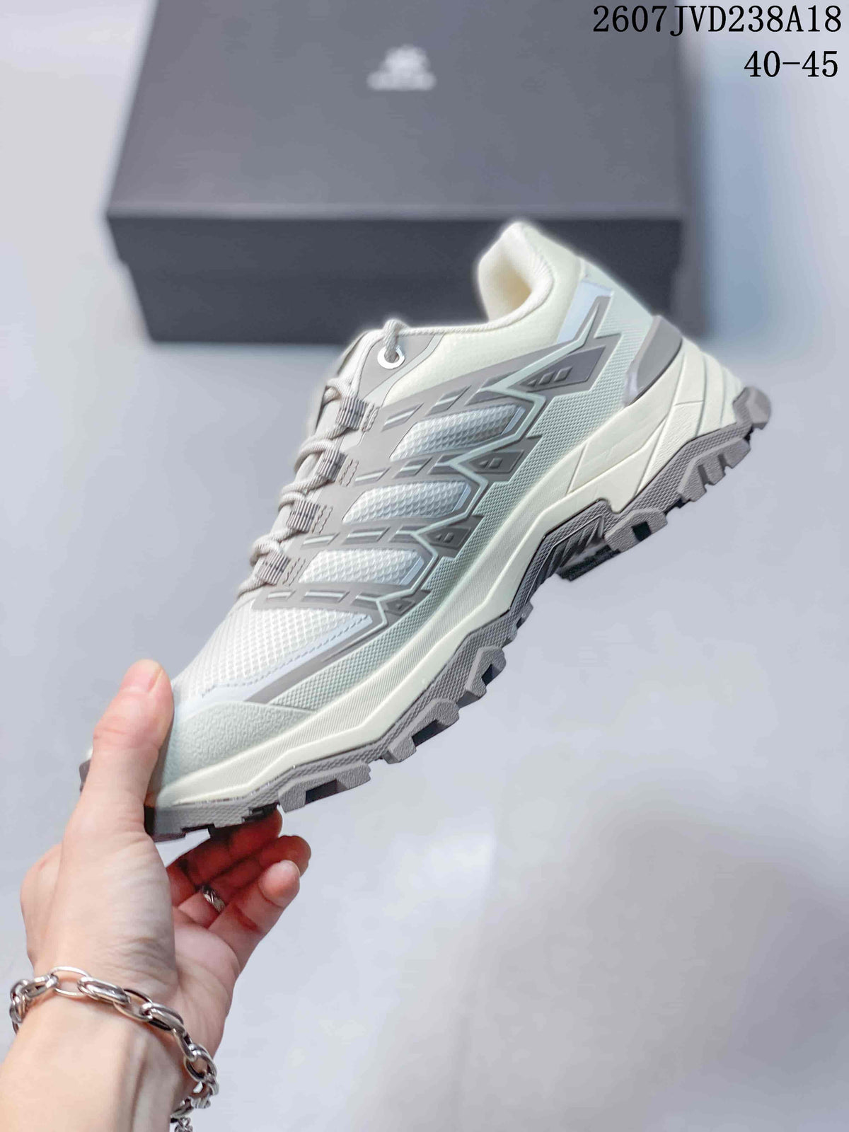 KAILAS Expedition-5 Low-Top Hiking Shoes White/Gray 711780RRY