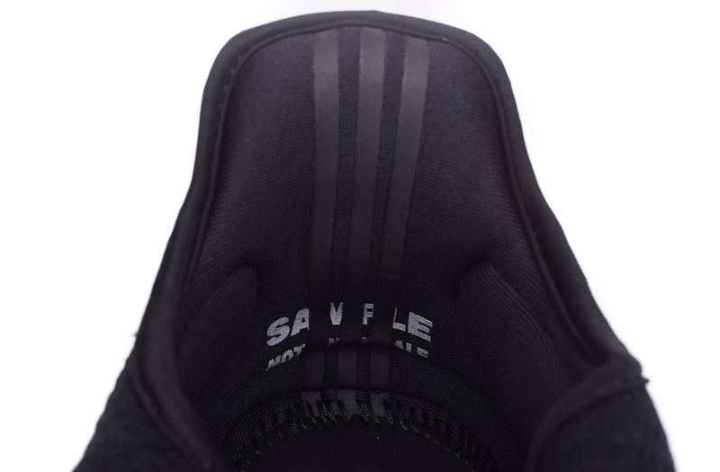 Yeezy 350 V2 Black Knit Low-Top Sneakers