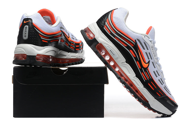 Nike Air Max Tn White Black Bright Orange Sneakers