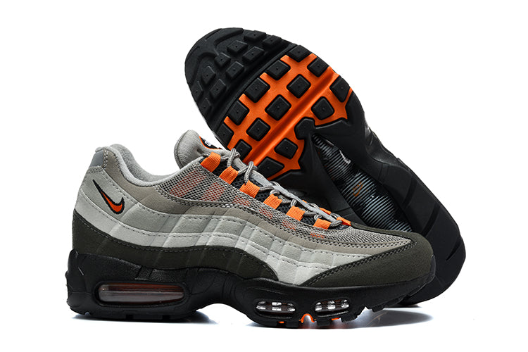 Nike Air Max 95 TT Grey and Orange Sneakers