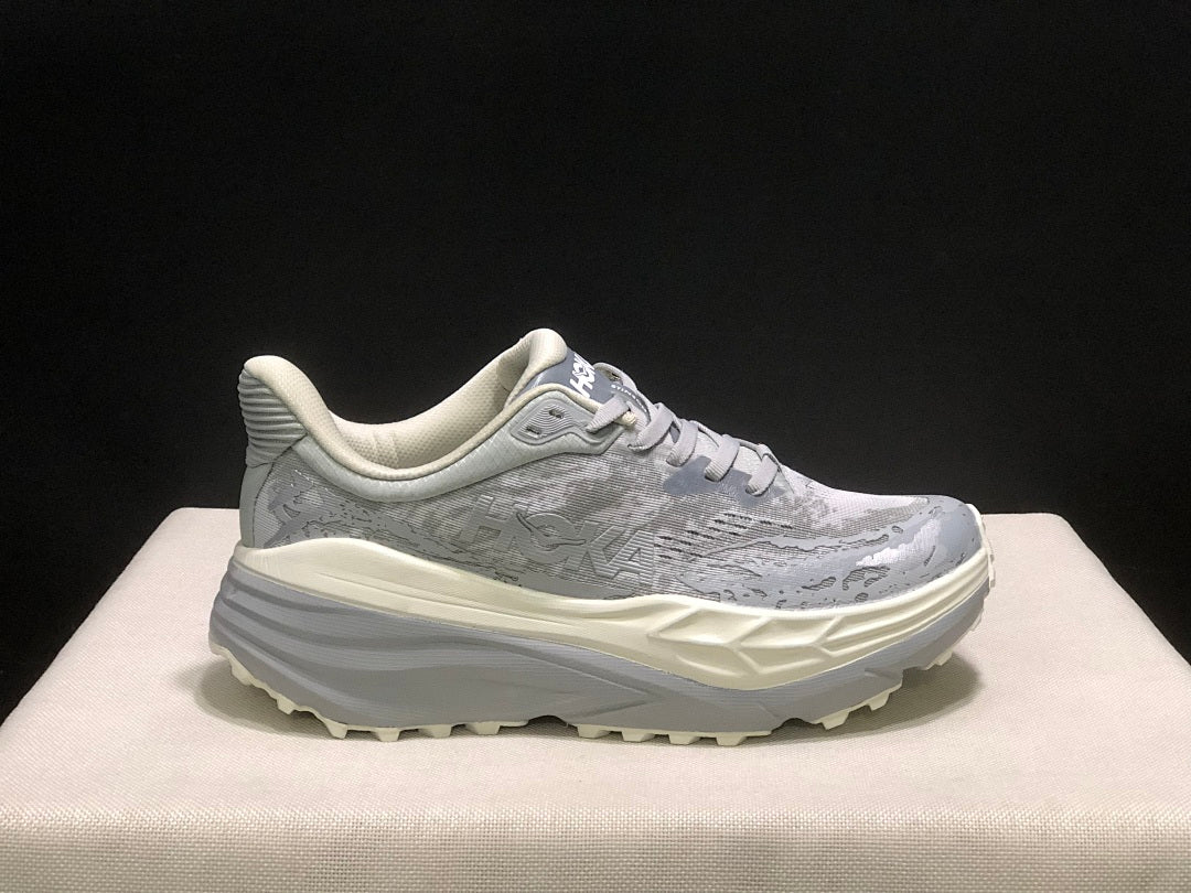 HOKA Stinson 7 Trail Running Shoes, Gray