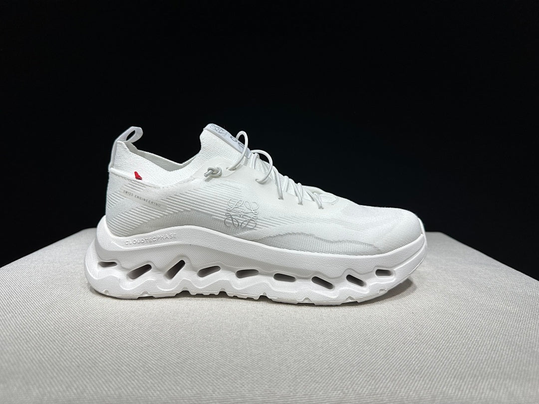 On x Loewe Cloudtilt White Sneakers