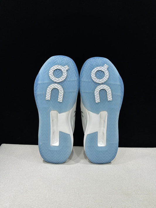 On THE ROGER Advantage Pro Court Sneakers, Ice Blue