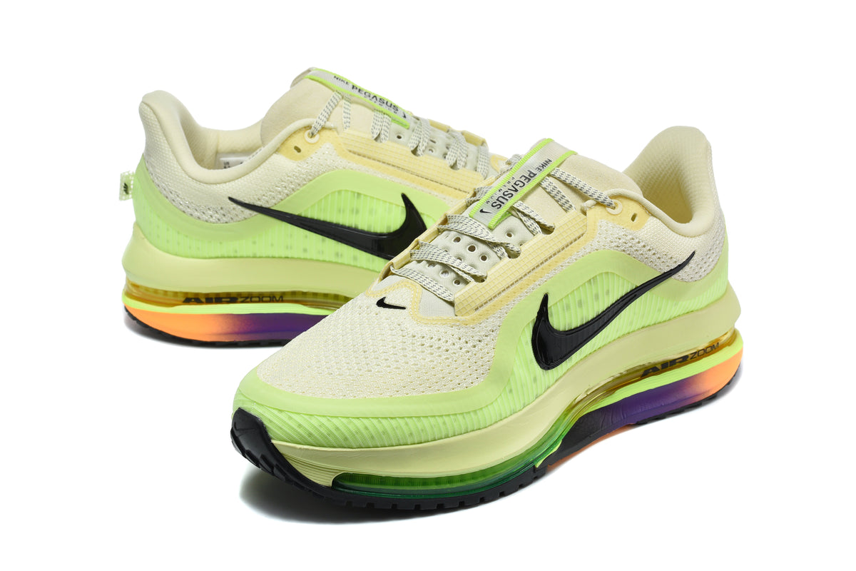 Nike Pegasus Premium SE Running Shoes Beige Volt HQ2592-701