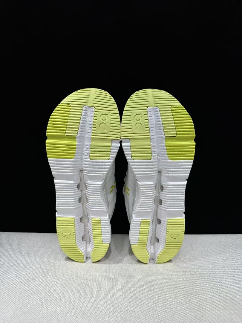On Cloudnova 2 Sneakers White and Lime