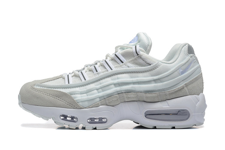 Nike Air Max 95 TT Sneakers in White and Light Grey