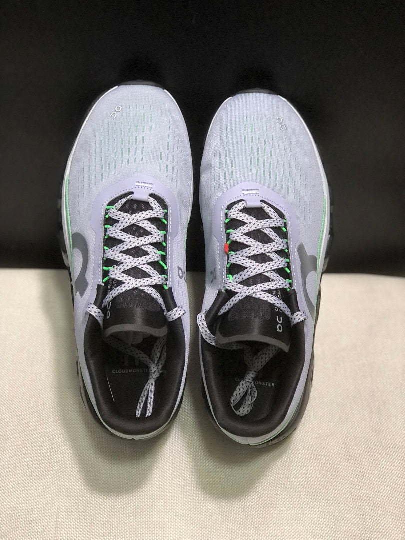 On Cloudmonster 2 Ice Green Running Shoes