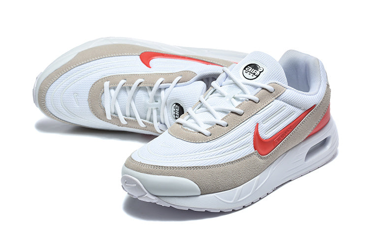 Nike Air Max Verse White and Red Sneakers