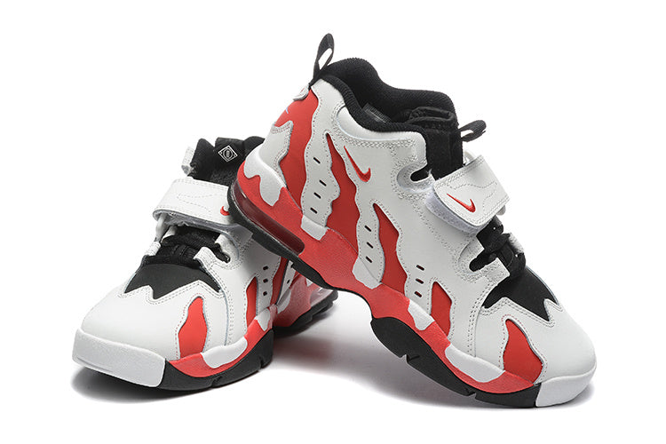 Nike Air More Uptempo Kids' Sneakers White Red