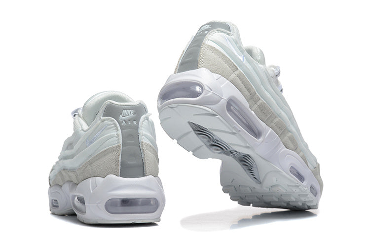 Nike Air Max 95 TT Sneakers in White and Light Grey