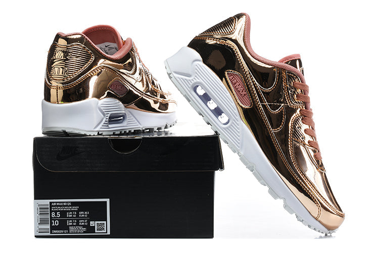 Nike Air Max 90 QS Metallic Rose Gold Sneakers
