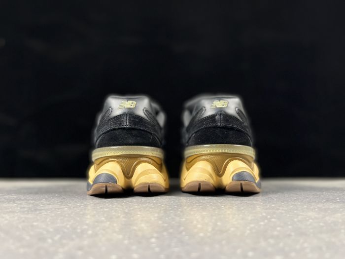 New Balance U9060RE Black and Tan Sneakers