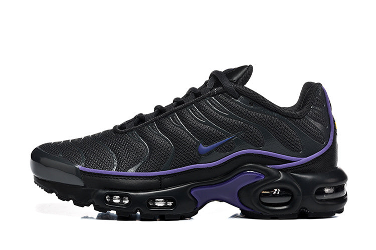 Nike Air Max Plus Black and Purple Sneakers