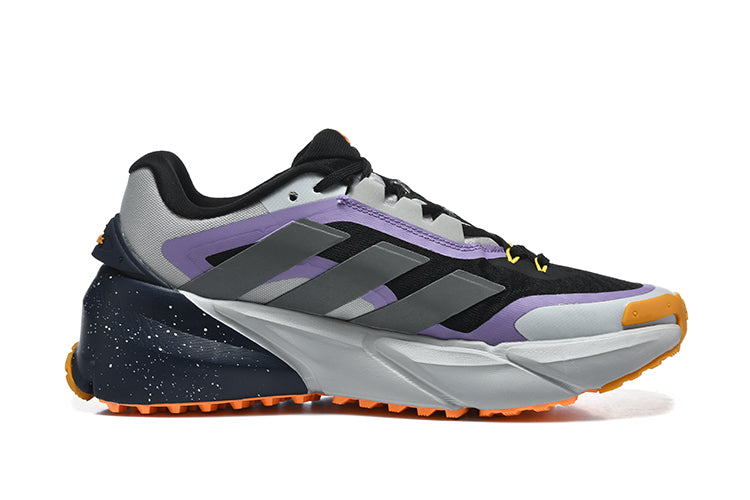 adidas Adistar Trail Running Shoes Gray Purple