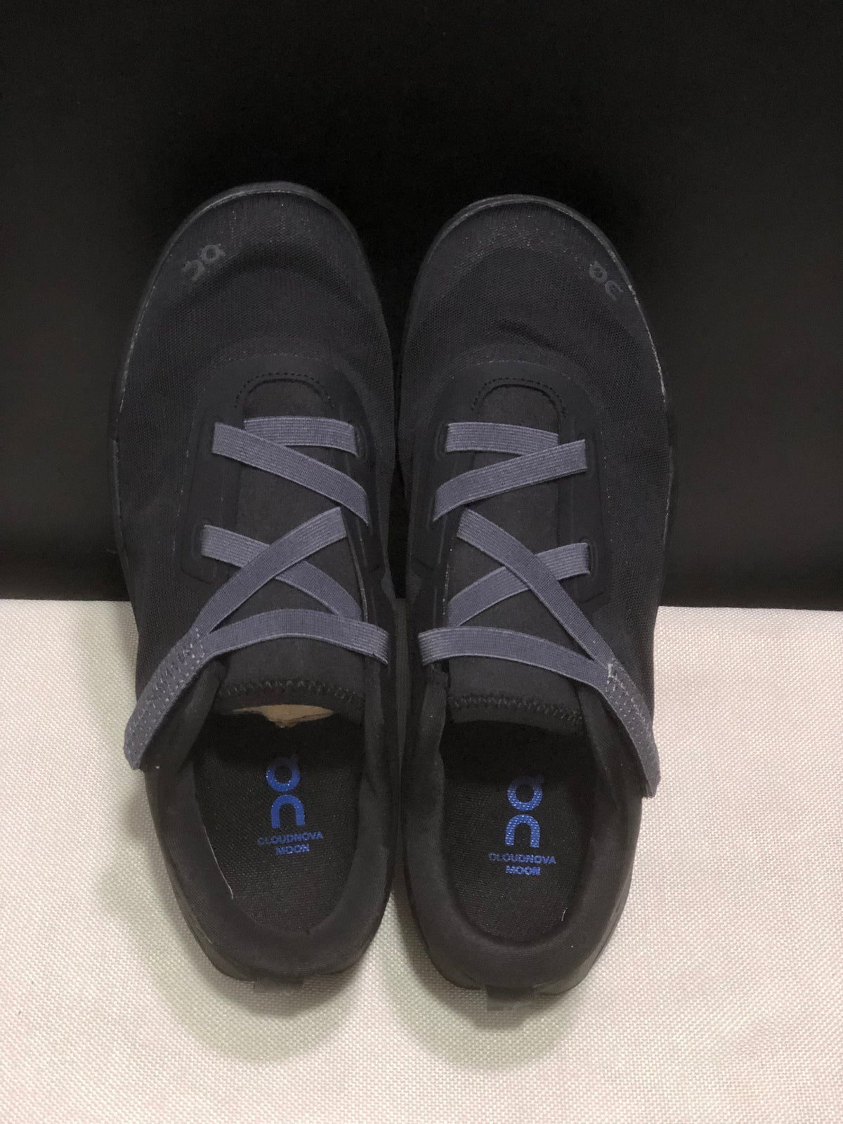 On Cloudnova Moon Black Sneakers