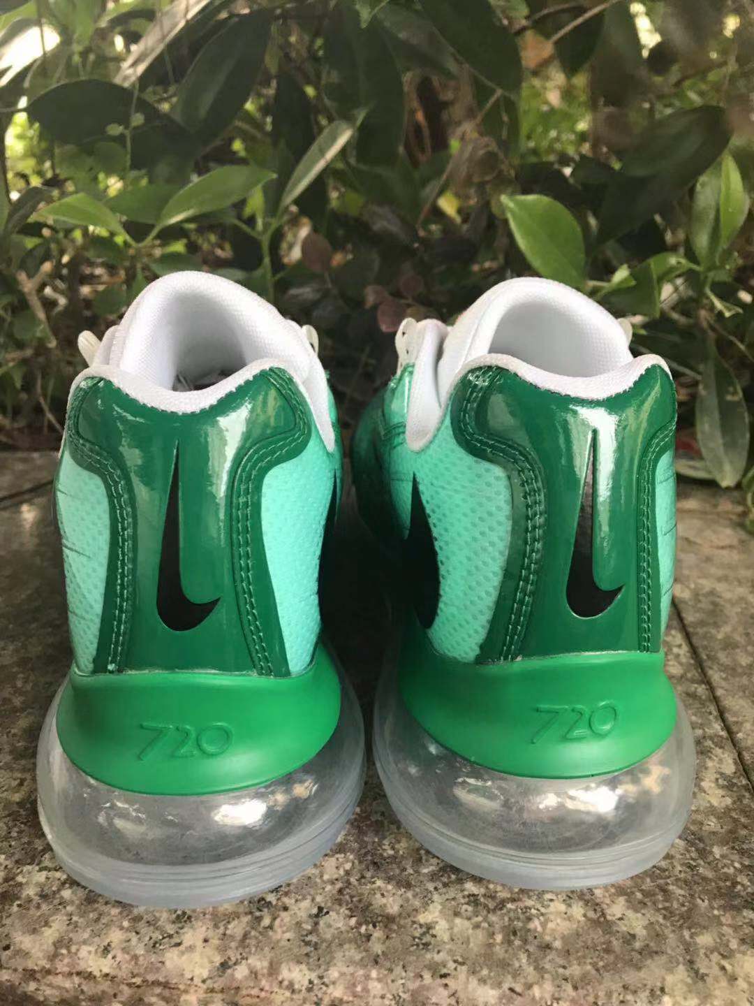Nike Air Max 720 Green and White Sneakers