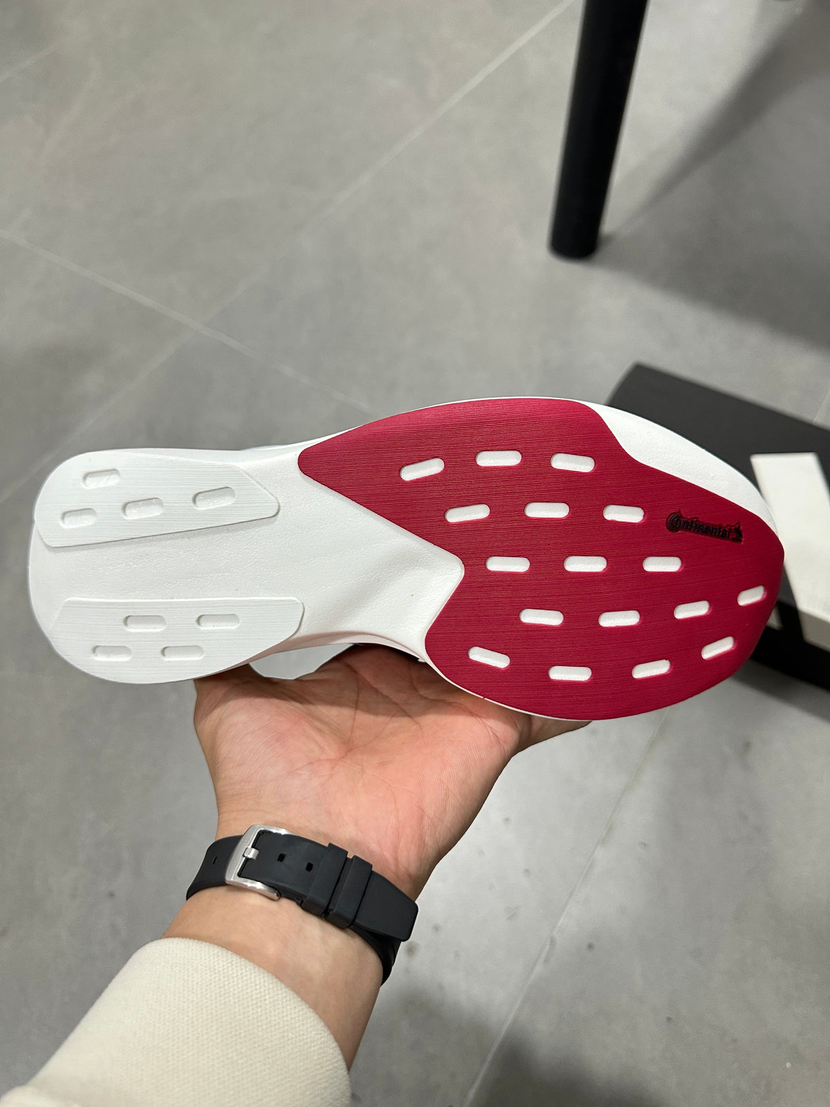 adidas Adizero Lightstrike Pro Running Shoes White Red JQ4576