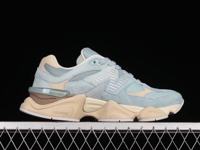 New Balance U9060FNB Sneakers in Blue and Cream