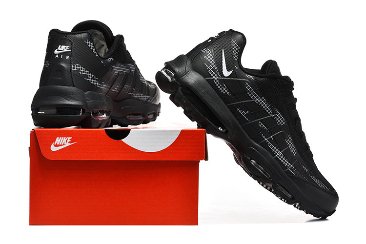 Nike Air Max Black Patterned Sneakers