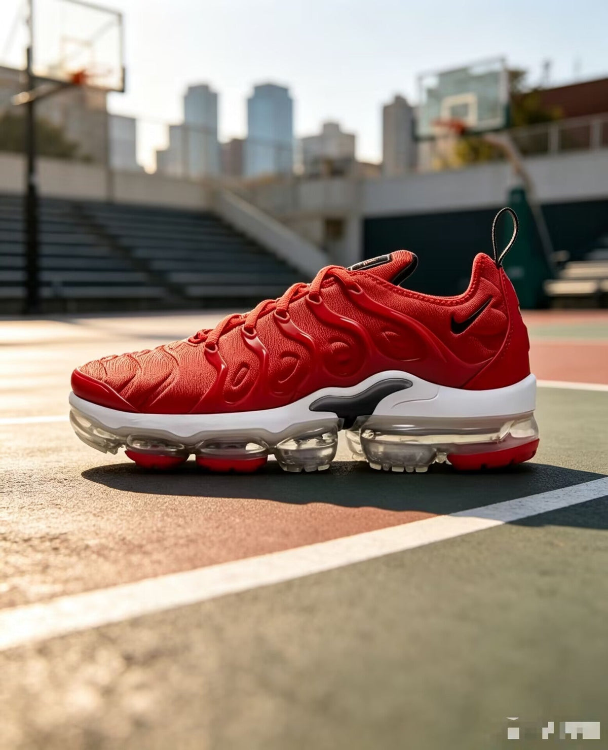 Nike Air VaporMax Plus TN-90 Red Sneakers