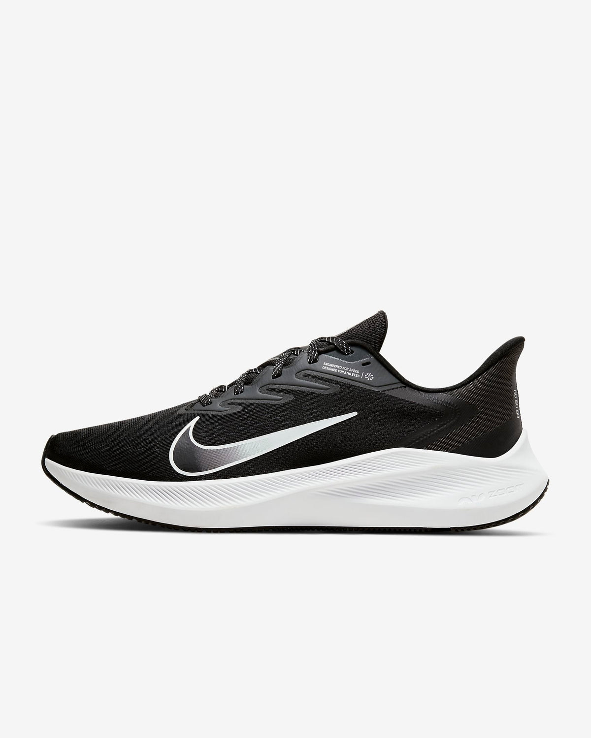 Nike Zoom Winflo 7 Running Shoes Black White CJ0291-005