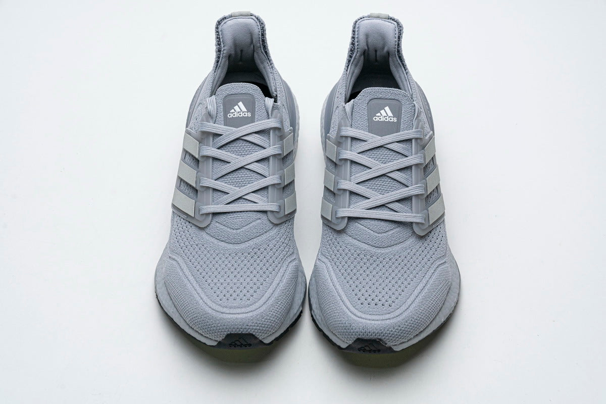 Adidas Ultraboost 21 Running Shoes Gray FY0432
