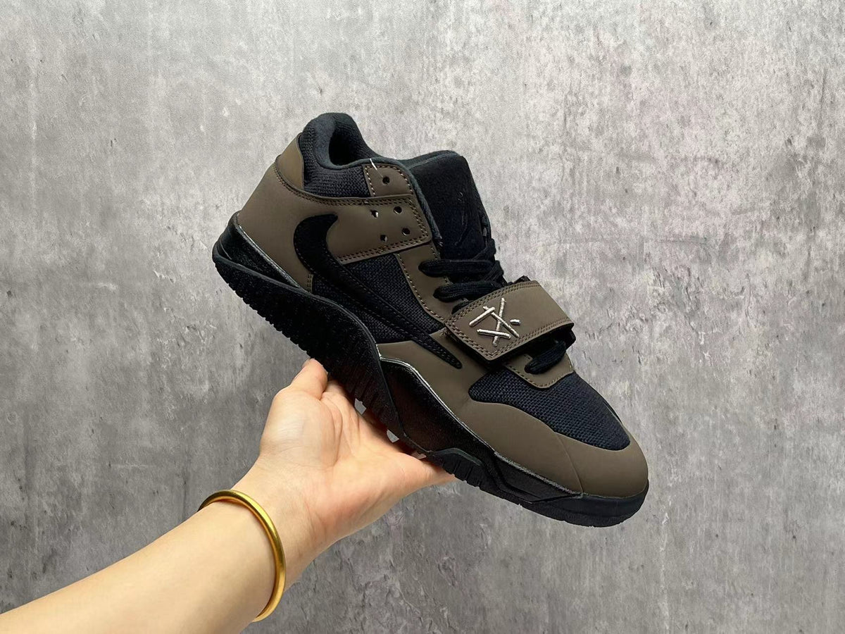 Nike Air Jordan 1 Low Travis Scott Black Brown Sneakers
