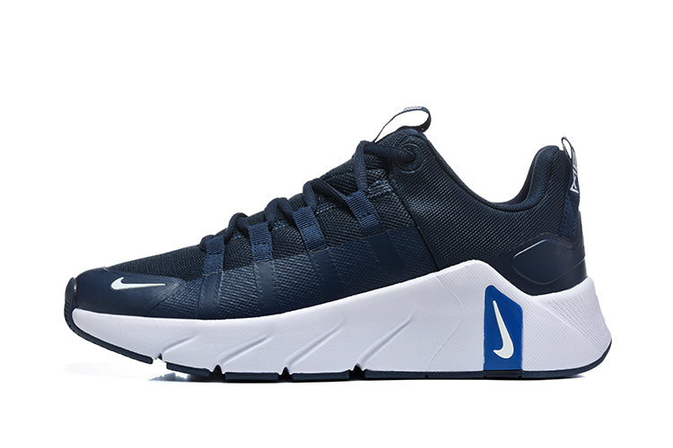 Nike Free Metcon 5 Training Shoes, Navy and White
