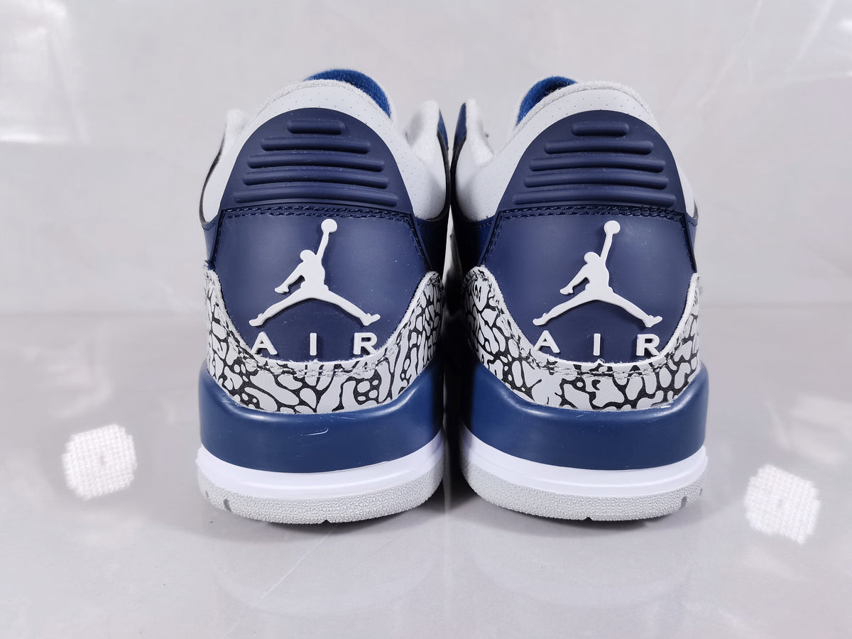 Jordan Air Jordan 3 Retro Sneakers in Blue and Grey
