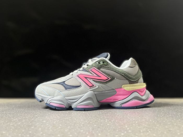 New Balance 9060 YSI Grey Pink Sneakers