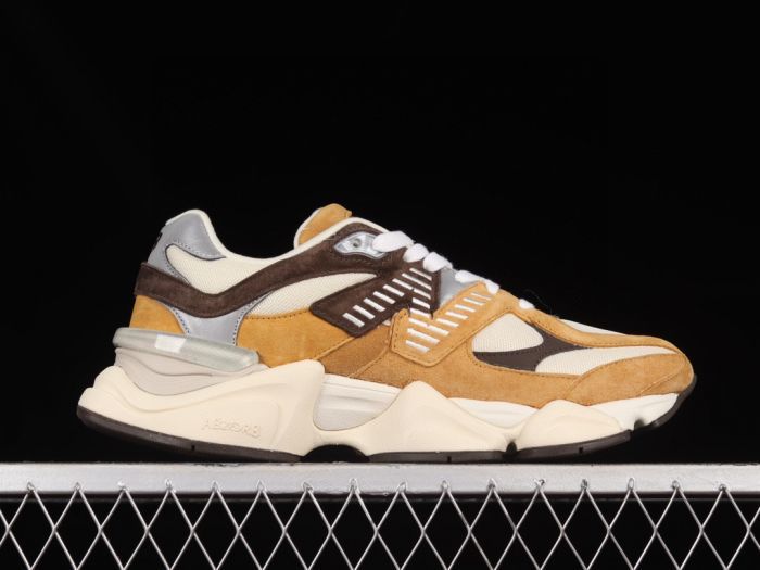 New Balance 9060 U9060WOR Sneakers in Tan and Brown