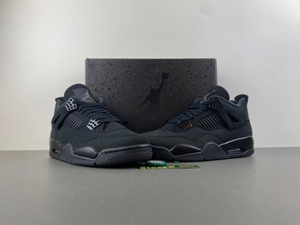 Air Jordan 4 Black Cat Black Sneakers FV5029-010