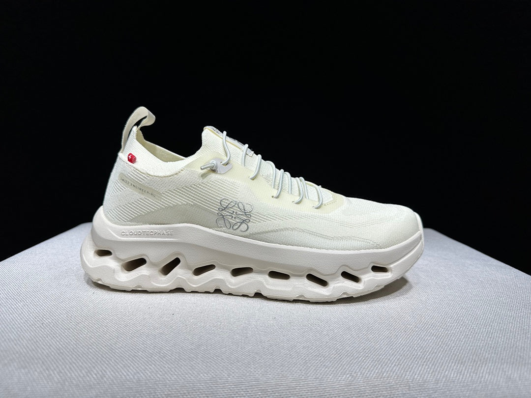 On x LOEWE Cloudtilt Sneakers in Beige