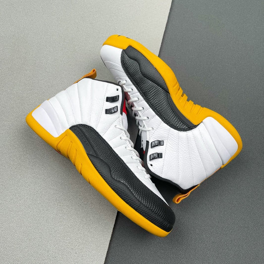 Jordan Air Jordan 12 25 Years in China White Black Yellow DR8887-100