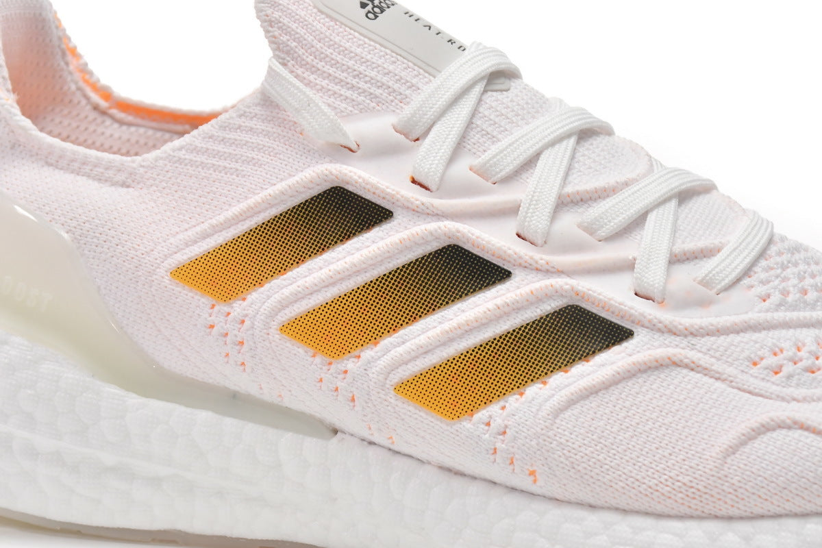 adidas Ultra Boost 2022 Heat.RDY White Flash Orange Running Shoes GZ0129