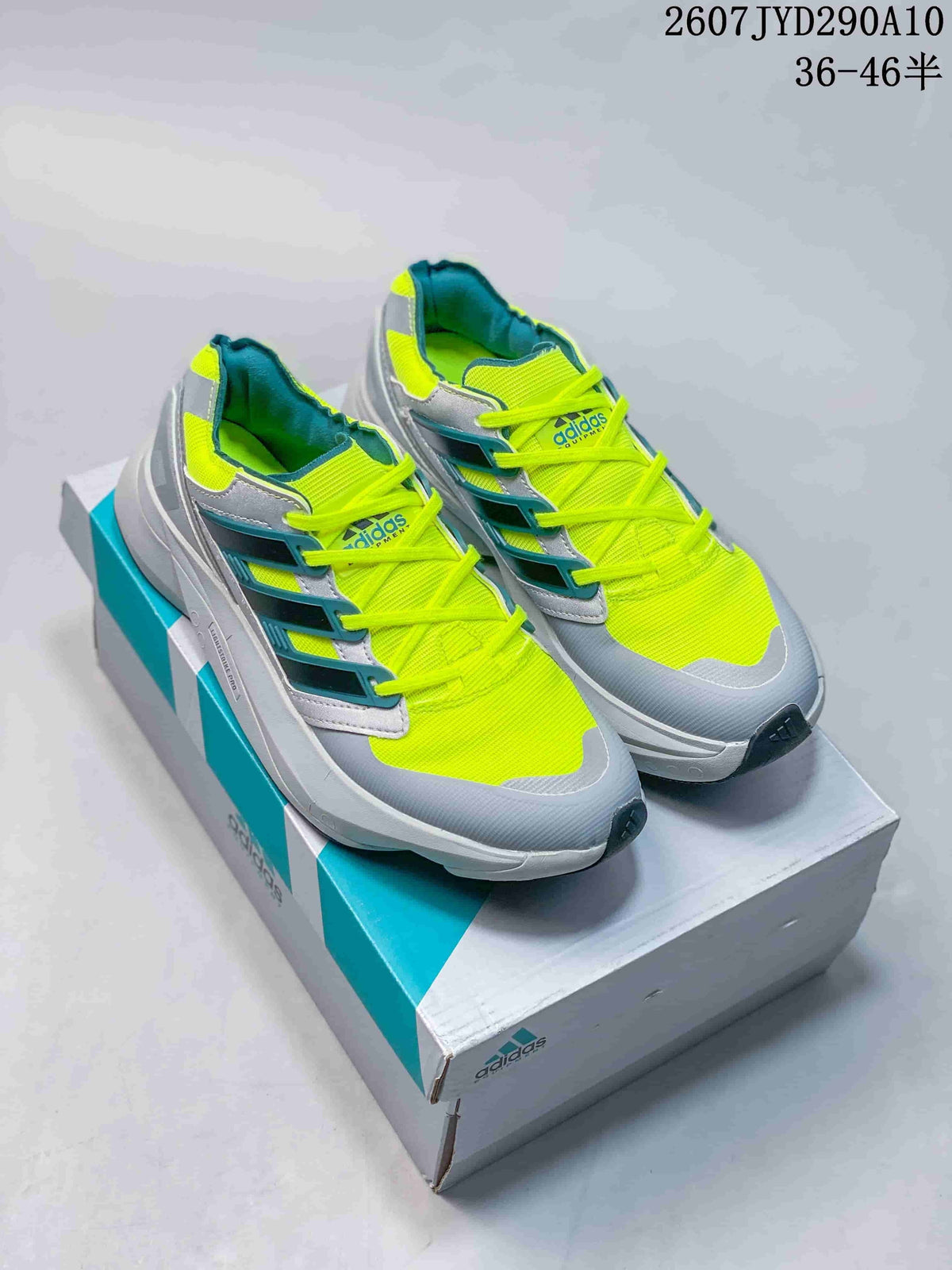 adidas Equipment Adios Pro Running Shoes Grey Neon