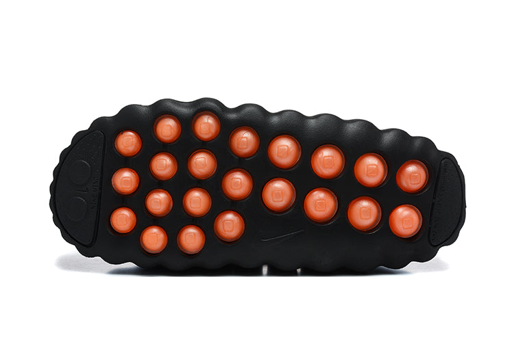 Nike Mind 001 Mules Black and Orange