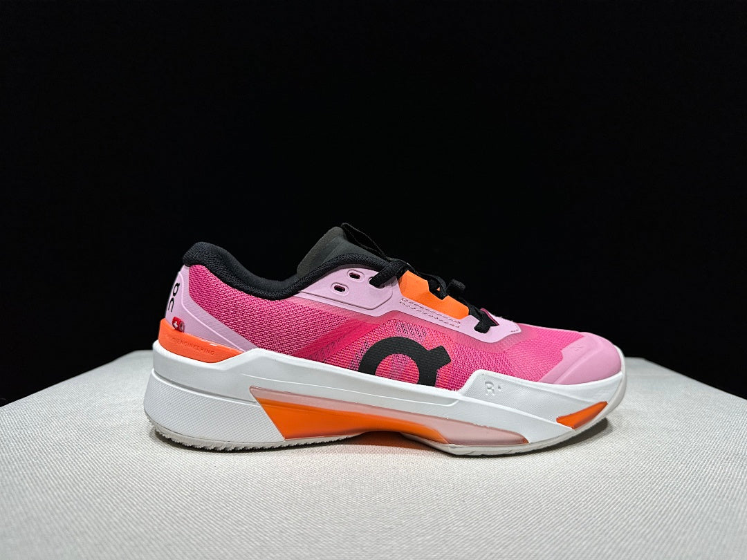 On The Roger Pro Fire Pink Flame Tennis Shoes