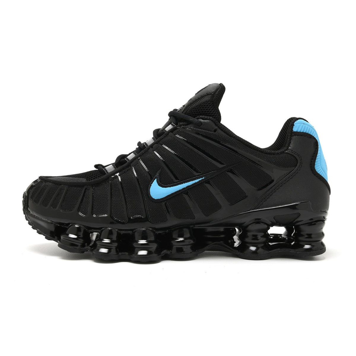 Nike Shox TL Black and Blue Sneakers