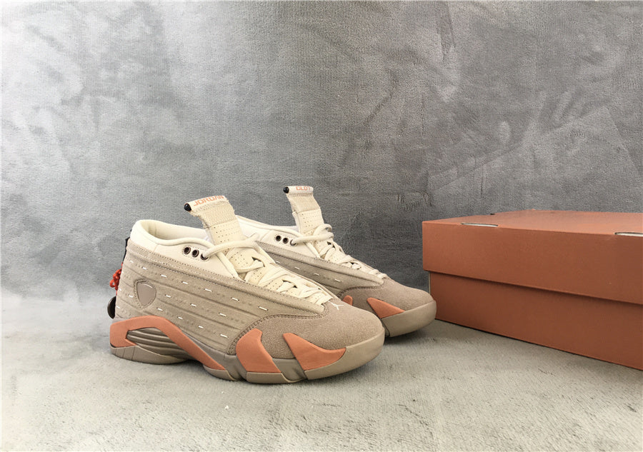 Jordan 14 Low CLOT Terracotta Blush Sneakers DC9857-200