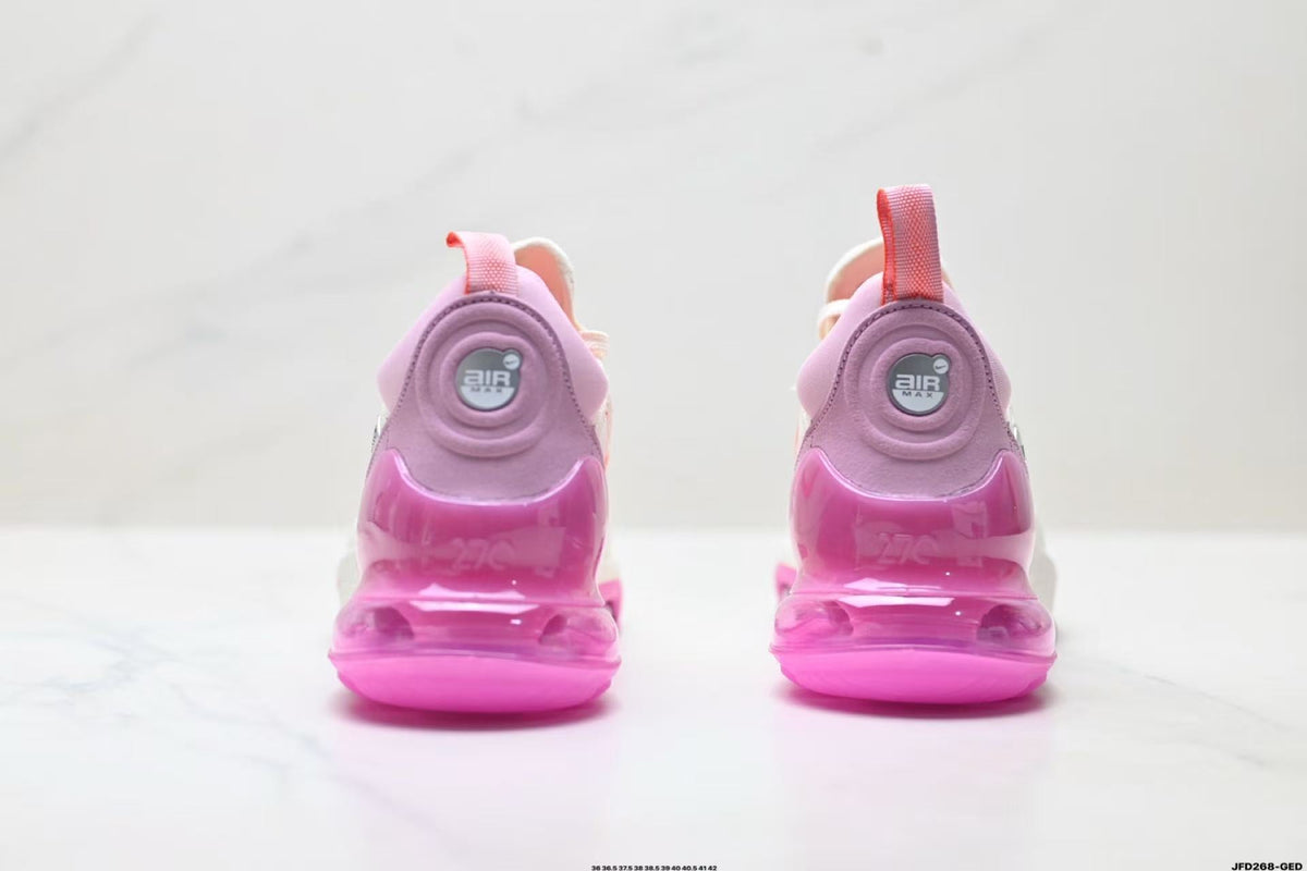Nike Air Max 270 White Pink Sneakers JFD268-GED