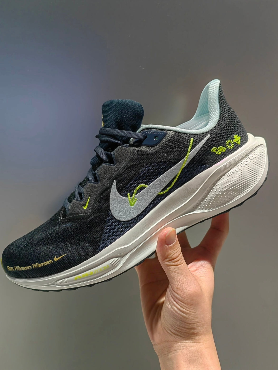 Nike Pegasus 41 Running Shoes Black Volt HQ3452-041