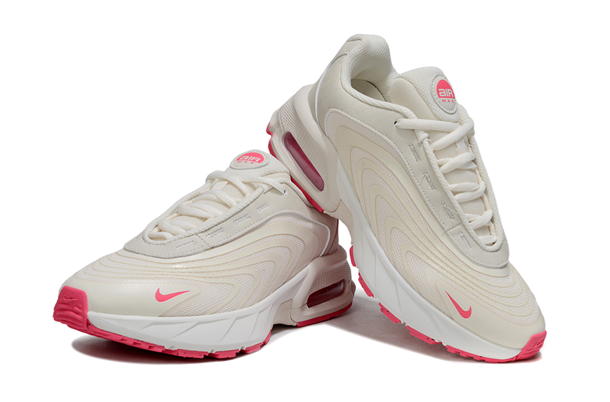 Nike Air Max Sneakers in Gray and Red