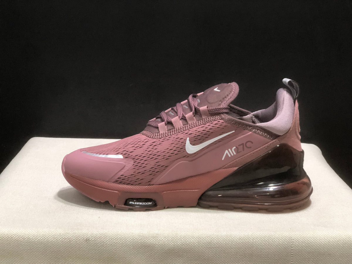 Nike Air Max 270 Premium Burgundy Rose Sneakers