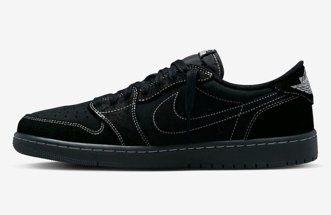 Jordan 1 Low OG Travis Scott Black Sneakers DM7866-001