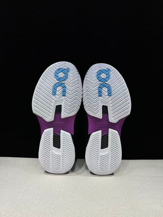 On The Roger Pro Fire Clay Tennis Shoes Black Pink